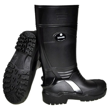 КОМФОРТНЫЕ РЕЗИНОВЫЕ БОТИНКИ SCHMITH РЕЗИНОВЫЕ БОТИНКИ РЕЗИНОВЫЕ БОТИНКИ ПВХ, размер 42