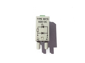 M41G moduł LED zielony 6-24VDC, polaryzacja N