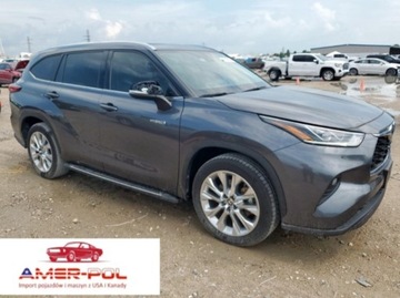 Toyota Highlander III 2020 Toyota Highlander 2020 TOYOTA HIGHLANDER HYBRID LIMITED 2.5 Hybryda 243KM
