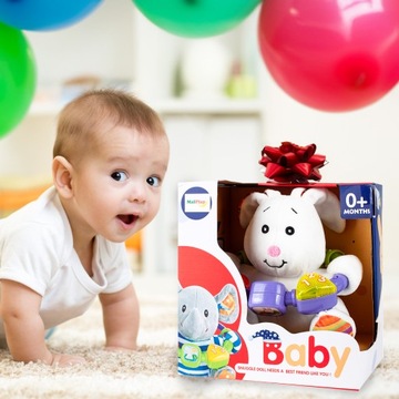 ПЛЮШЕВЫЙ КРОЛИК ИНТЕРАКТИВНЫЙ ЗАЙЧИК ГОВОРИТ ПОЕТ ПЛЮШЕВАЯ ИГРУШКА СВЕТИТ ОГНЯМИ