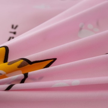 Постельное белье 160x200 + 2 наволочки 70x80 Комплект постельного белья дизайн KOTKI Pink