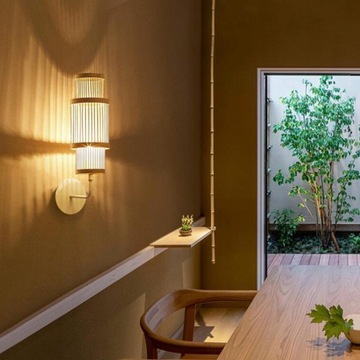 Настенный светильник для внутреннего освещения в стиле бохо