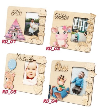 3D-рамка с детским отпечатком, подарок на день рождения, 10x15