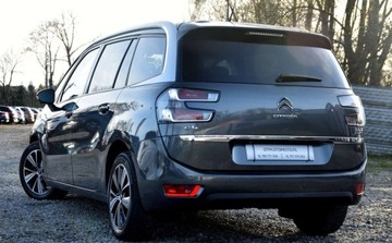 Citroen Grand C4 Picasso II Grand Picasso Facelifting 2.0 BlueHDi 150KM 2017 Citroen C4 Grand Picasso FULLED skora Blis alusy LINNE ASSIST Idealny Pano, zdjęcie 4