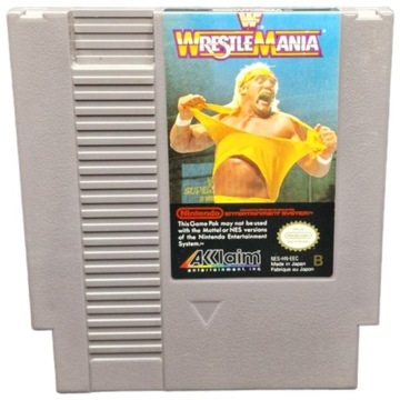 Gra WWF Wrestlemania Hulk Hogan Wrestling Nintendo NES