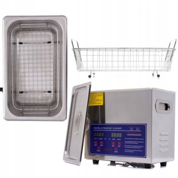 УЛЬТРАЗВУКОВАЯ МОЕЧНАЯ МАШИНА ДЛЯ МОЙКИ ДЕТАЛЕЙ ВАННЫ 3,2л КОСМЕТИЧЕСКИЙ СТЕРИЛИЗАТОР КОРЗИНА