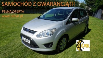 Ford C-MAX II Minivan 1.0 EcoBoost 100KM 2013 Ford Grand C-MAX zarejestrowany, ubezpieczony.