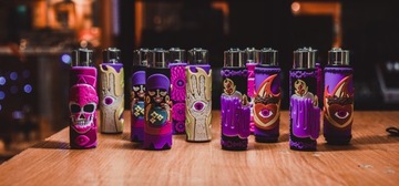 ZAPALNICZKA CLIPPER PŁOMIENIOWA MAGIA ETUI THC