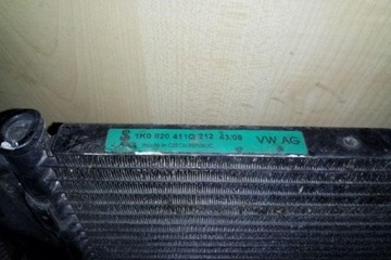 CHLADIČ KLIMATIZACE VW EOS (1F7, 1F8) 1K0820411Q 2.0L GASOLINE 155KW