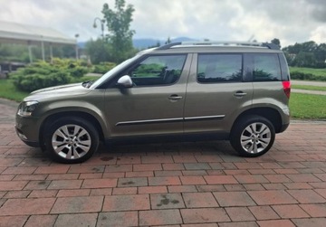 Skoda Yeti Minivan Facelifting 2.0 TDI 110KM 2014 Skoda Yeti Super stan techniczny 2.0 Diesel 110KM, zdjęcie 2