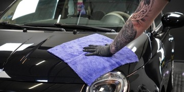 MONSTER SHINE BANSHEE ТОЛСТАЯ МЯГКАЯ МИКРОФИБРА ДЛЯ ЧИСТКИ АВТОМОБИЛЯ 40Х40 СМ