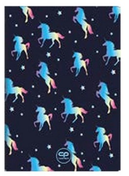 ZESZYT A5 PP 60k w kratkę CoolPack BLUE UNICORN