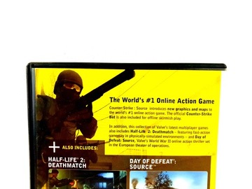 КОРОБКА COUNTER Strike SOURCE БЕЗ ИГРЫ