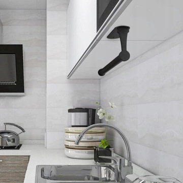 Держатель кухонного полотенца, сверление не требуется.