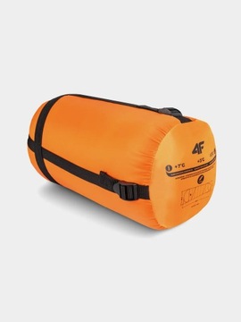 СПАЛЬНЫЙ МЕШОК ТУРИСТИЧЕСКИЙ МУМИЯ С КАПЮШОНОМ 4F ТЕПЛЫЙ СВЕТ ДО -12С 230х80см