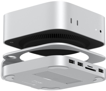 MC60H M.2 NVMe SATA Hub Док-станция Mac Mini M4 10 Гбит/с HDMI 4K USB C
