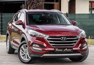 Hyundai Tucson III SUV 1.6 GDI 132KM 2016 Hyundai Tucson 1.6gdi 132KM Mega Kolor Ledy Navi Climatron Full Serwis Gwa