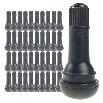 WENTYL BEZDĘTKOWY ZAWORY TR413 DO FELG STALOWYCH I ALUMINIOWYCH STIX 40SZT