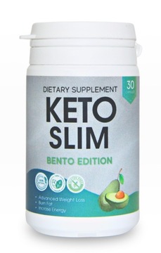 KETOSLIM BENTO - SKUTECZNE ODCHUDZANIE, SPALANIE TŁUSZCZU, REDUKCJA 30K SHS