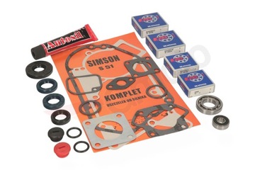 Łożyska simeringi silnika PPL Simson S51 SR50