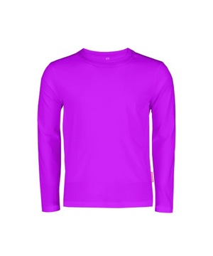 ДЕТСКАЯ БЛУЗКА ИЗ ТОНКОГО ХЛОПКА ФИОЛЕТОВАЯ С ДЛИННЫМ РУКАВОМ ДЛЯ ДЕТСКОГО САДА 104