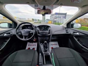 Ford Focus III Hatchback 5d facelifting 1.0 EcoBoost 100KM 2016 Ford Focus 1.0 EcoBoost 101Ps Navi Alu Czarny Sliczny Gwarancja Benzyna, zdjęcie 18