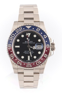 ROLEX GMT MASTER II PEPSI WG 18K REF.116719BLRO