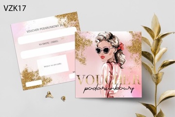VOUCHER PODARUNKOWY BONY VOUCHERY GOTOWY PROJEKT ZŁOTY REALIZACJA 48H 12szt