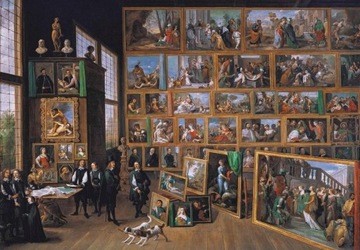 PUZZLE 2000 MUSEUM TENIERS WILHELM GALERIA OBRAZY