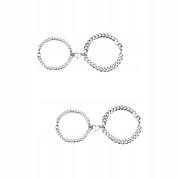 4 шт. магнитные парные браслеты одинаковые