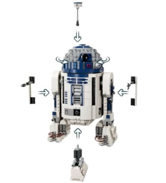 LEGO STAR WARS 75379 R2-D2 ИДЕАЛЬНЫЙ ПОДАРОЧНЫЙ НАБОР