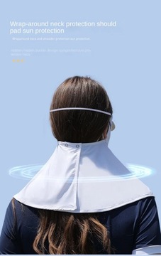 UV Protection Mask Solar Blocker for Face Kaffiyeh Sunscreen Shade Veil