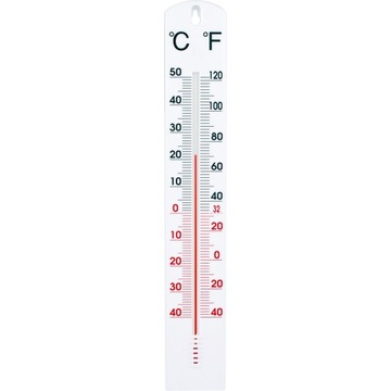 DUŻY TERMOMETR WEWNĘTRZNY ZEWNĘTRZNY 40cm 025400