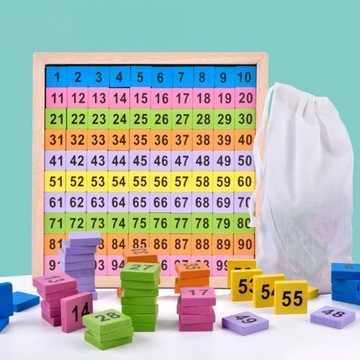 СТО МАТЕМАТИЧНЫХ ИГРУШЕК Интеллектуальная математическая доска ДЕРЕВЯННАЯ МАТЕМАТИЧЕСКАЯ ИГРУШКА