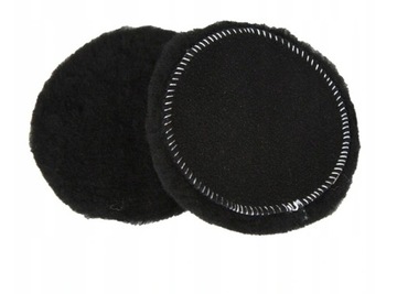 LARE futro polerskie SOFT Black 75mm rotacja