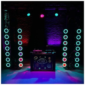 REFLEKTOR PAR EFEKT SCENICZNY LED ANIMACJA LIGHT4ME HYPNO PAR