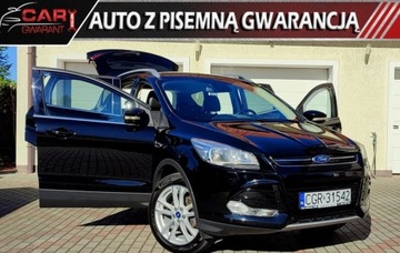 Ford Kuga II SUV 1.5 EcoBoost 150KM 2016 Ford Kuga Filmik VIDEO park ASSIST Navi Bogata Opcja ZADBANY 1.5 Benzyna, zdjęcie 2