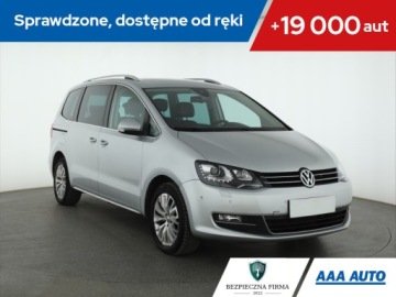 Volkswagen Sharan II Van 2.0 TSI 200KM 2013 VW Sharan 2.0 TSI, Salon Polska, DSG, Skóra, Navi