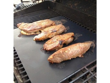 Тефлоновый коврик для гриля, многоразовая подставка для гриля, 40 x 33 см, 4 шт.