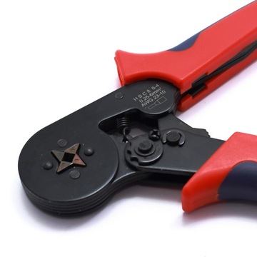 ОБЖИМНЫЙ ИНСТРУМЕНТ ДЛЯ ЗАКОНЦОВАНИЙ КАБЕЛЕЙ, ВТУЛКИ 0,25 - 6 мм2