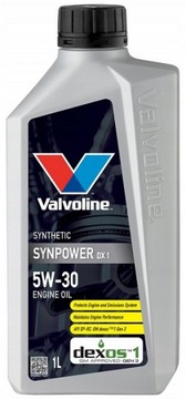 VALVOLINE SYNPOWER DX1 5W30 1L DEXOS1