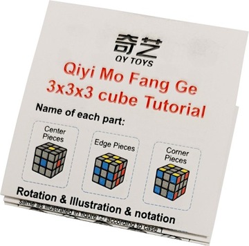 LOGIC CUB 3x3x3 QiYi SpeedCube SAIL W + АЛГОРИТМЫ и ПОДСТАВКА