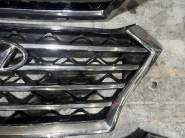 HYUNDAI TUCSON LIFT II 2 3 III 18-20 ПЕРЕДНИЙ БАМПЕР ГЛУХАЯ РЕШЕТКА ХРОМ