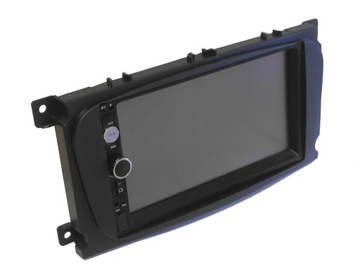 2din Ford Mondeo C IV MK4 маскировочная рамка, черная