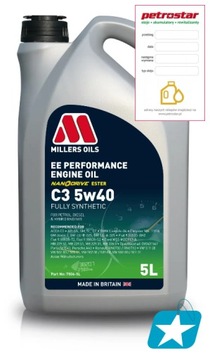 MILLERS EE PERFORMANCE C3 5W40 5L