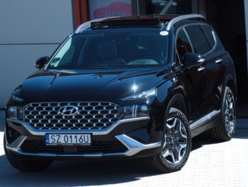 Hyundai Santa Fe IV SUV HEV 1.6 T-GDI HEV 230KM 2022 Hyundai Santa Fe 230ps 4WD Full Wentyle Panorama 360 Hak HUD Krell ACC Blis, zdjęcie 39