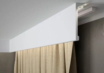СВЕТОДИОДНАЯ ПОЛОСКА ДЛЯ ШТОР MARDOM DECOR QL036 H-14,8см ДЛИНА 2,4м КАРНИС