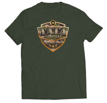 KOSZULKA TSHIRT PREZENT DLA TATY NA DZIEŃ OJCA S