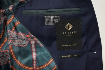 MĘSKA MARYNARKA TED BAKER 100%WEŁNA ROZ.S