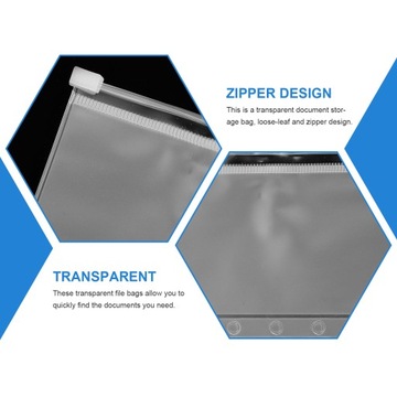 TOREBKA DO PRZECHOWYWANIA NOTATNIKÓW 5 SZT